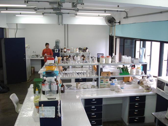Vista geral do laboratório
