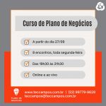 TEC Campos com inscrições abertas para curso de Plano de Negócios Curso-TEC-Campos