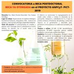 ASSAII divulga oportunidades Convocatorioa-BECA-POSDOC-PICT-