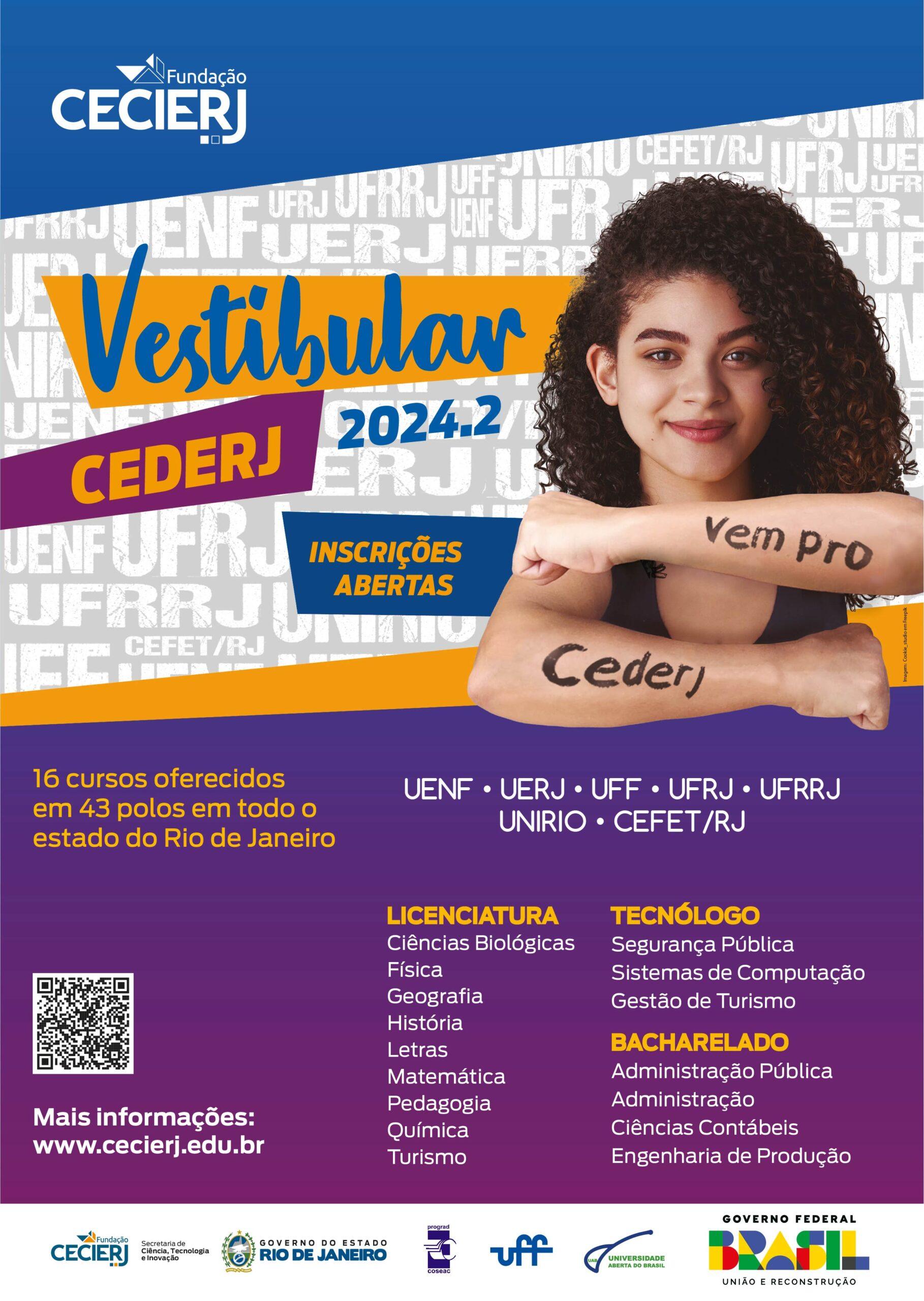 Vestibular Cederj 2024.2: Candidatos Já Podem Dar Entrada No Pedido De ...