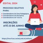 Seleção aberta para coordenadores de área pedagógica, de disciplina e de tutoria no Consórcio CEDERJ Seleção coordenadores