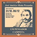 'José Américo Motta Pessanha: Um Pensador Campista': lançamento de livro e mostra nesta quarta na Villa Maria José Américo