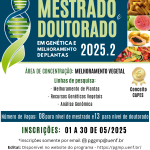 Processo seletivo PGGMP 2025.2(1)