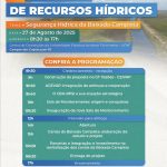 VI Simpósio de Recursos Hídricos nesta quarta-feira simposio recursos hidricos