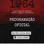 Para não esquecer: simpósio na UENF sobre golpe de 1964 WhatsApp Image 2026-03-26 at 14.25.20