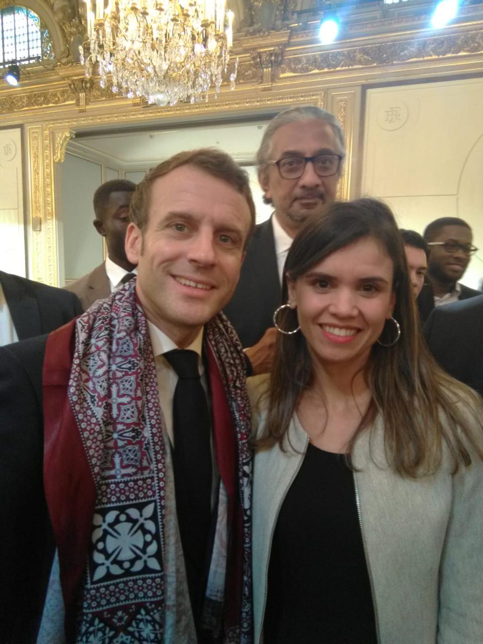 Leia mais sobre o artigo Beatriz Ferreira Araújo (egressa do PPGERN) fez discurso em Paris e foi aplaudida pelo Presidente Emmanuel Macron